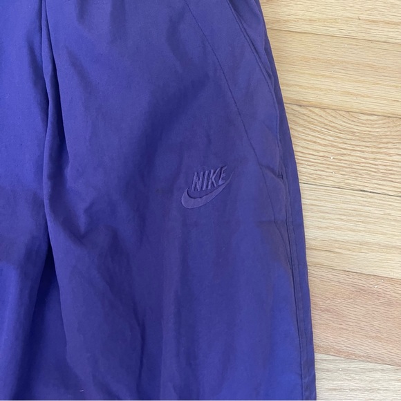 Vintage Nike Track Pants Joggers 90’s Purple Sweatpants With Drawstring - Picture 9 of 10